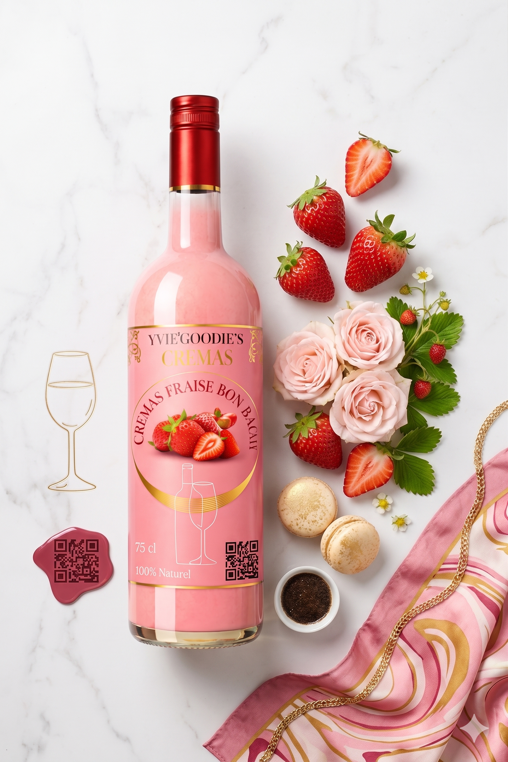 Crémas – Fraise Édition Délicate