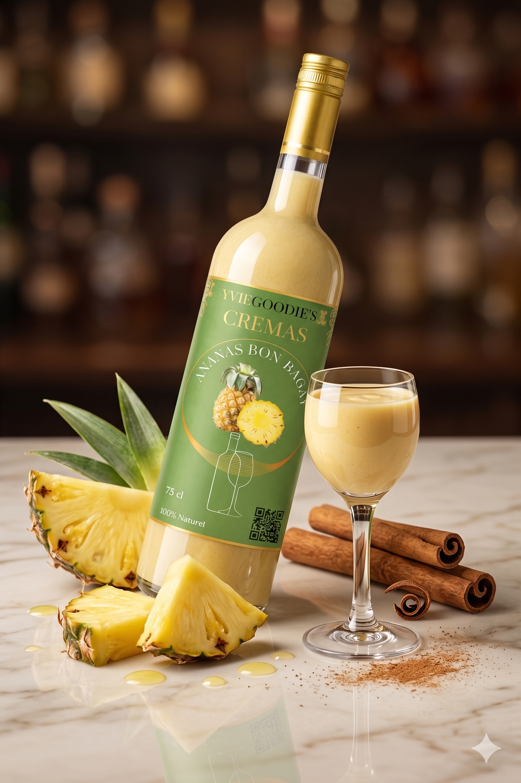 Crémas – Ananas Saveur Paradisiaque